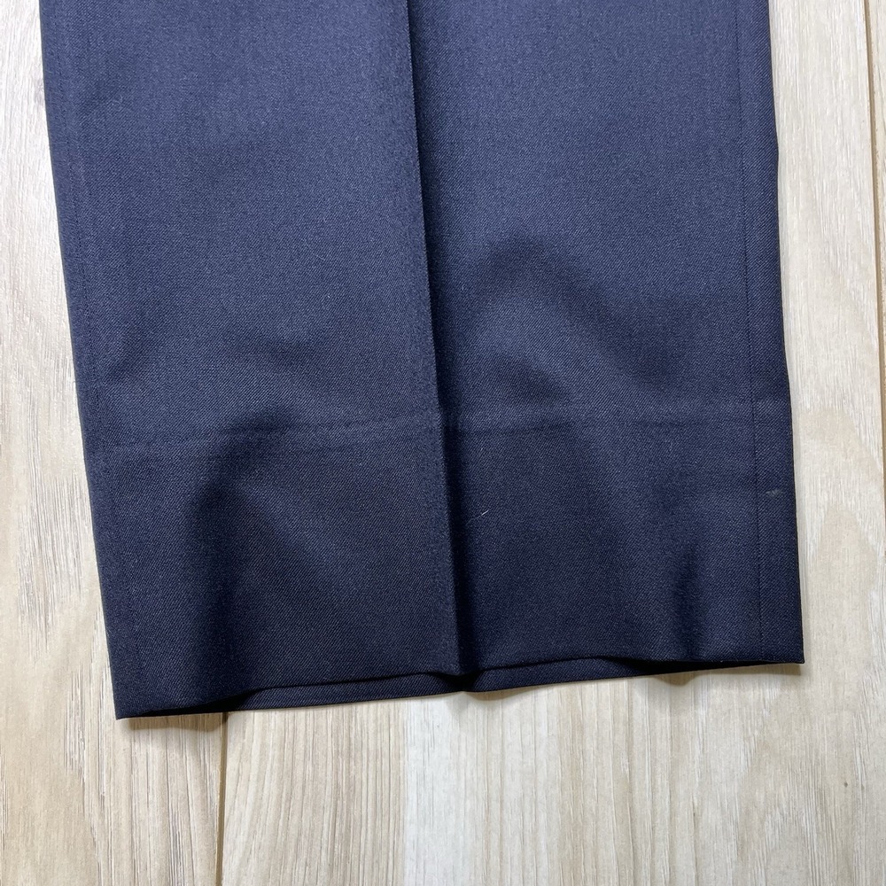 Brooks Brothers 1818 Madison Fit Pants Men Size 40x26 Blue Wool Pants - Picture 3 of 15